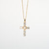 bijoux croix cristal