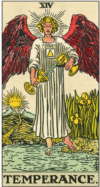 tarot divinatoire - temperance