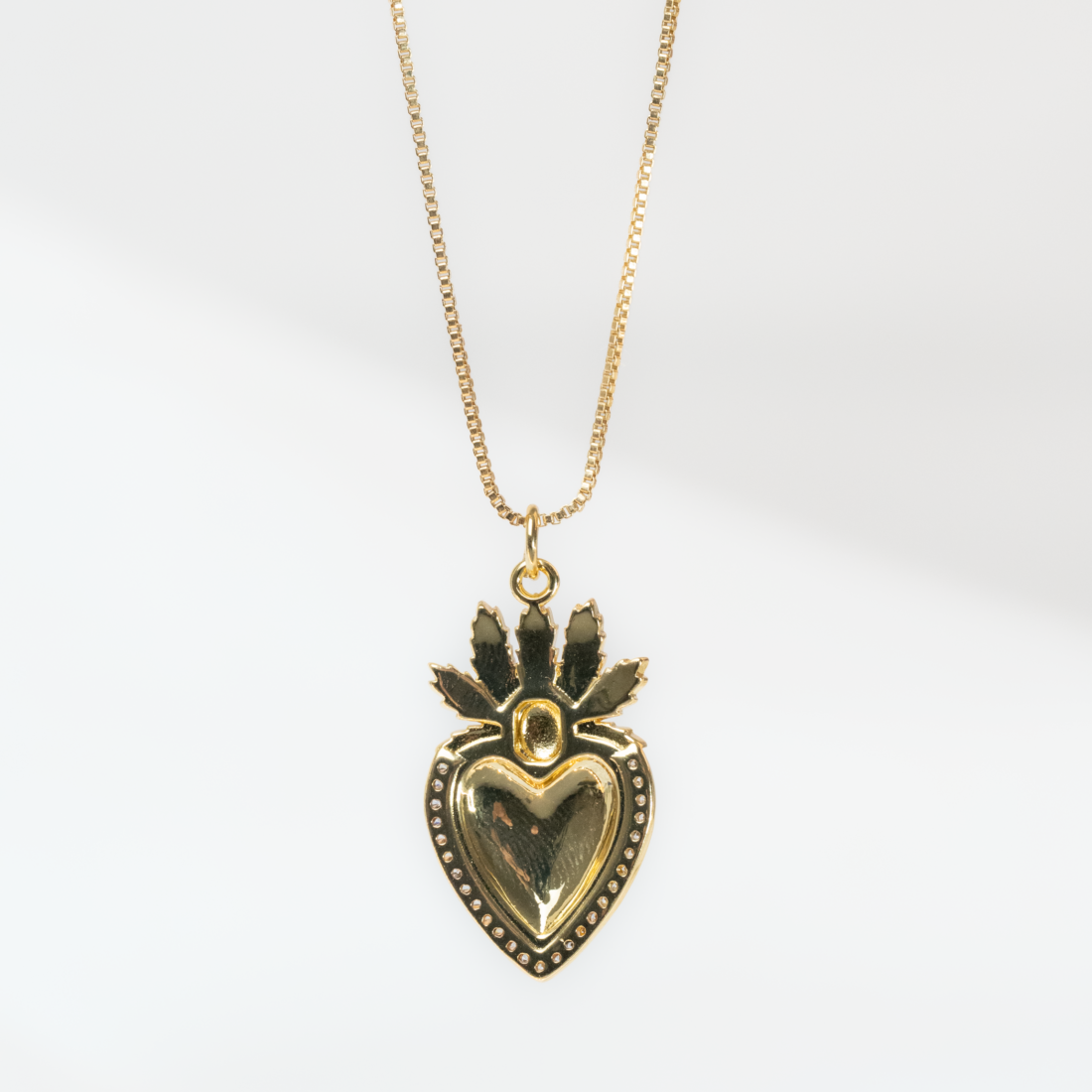 Collier à Pendentif Coeur Séparable En Acier Inoxydable | Bijoux Steel