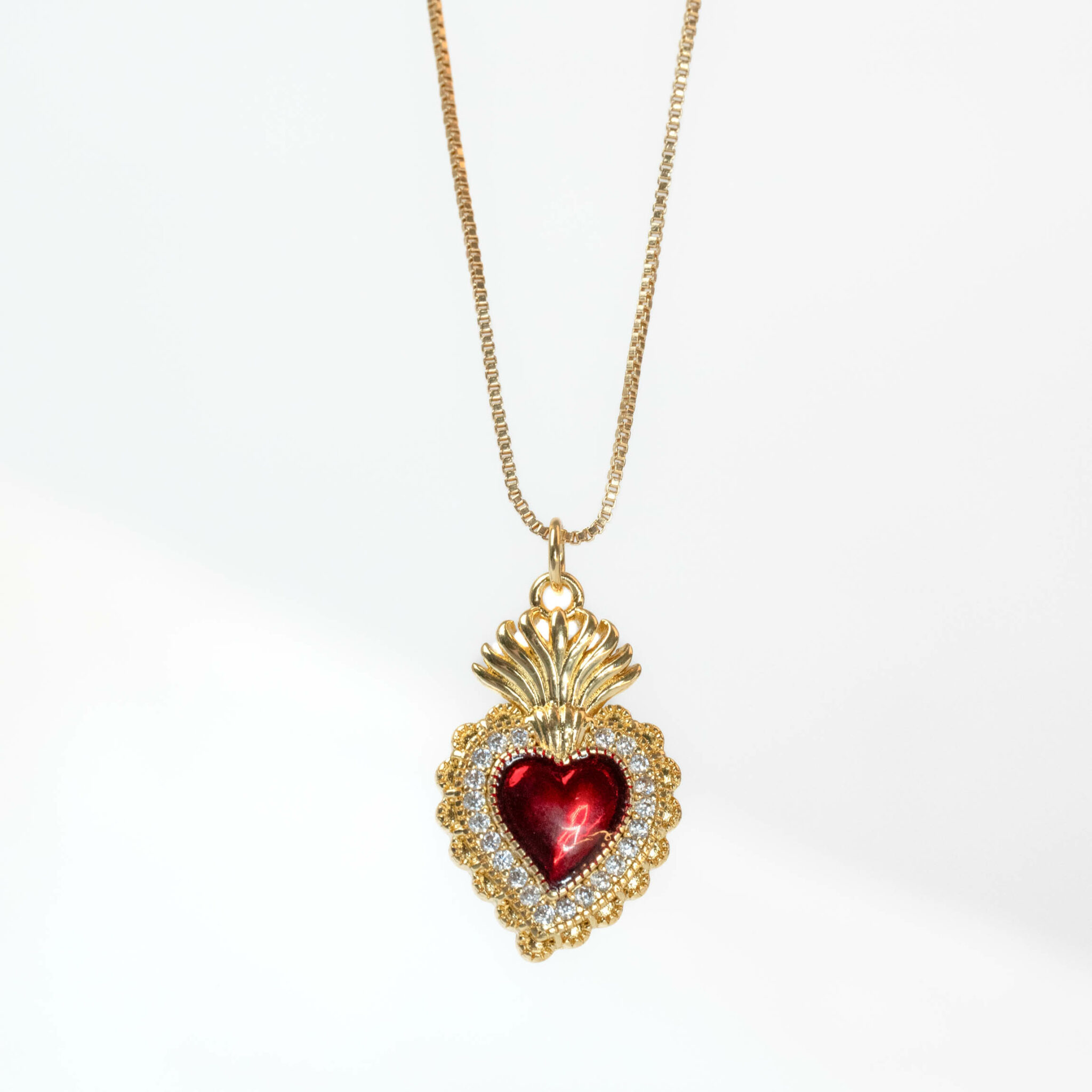 Collier COEUR-SACRE petit • Objet Trouvé 🇫🇷